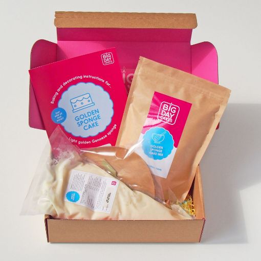 Golden Sponge Cake Kit