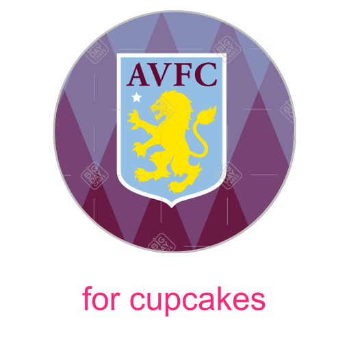 AVFC-dmd topper - cupcakes